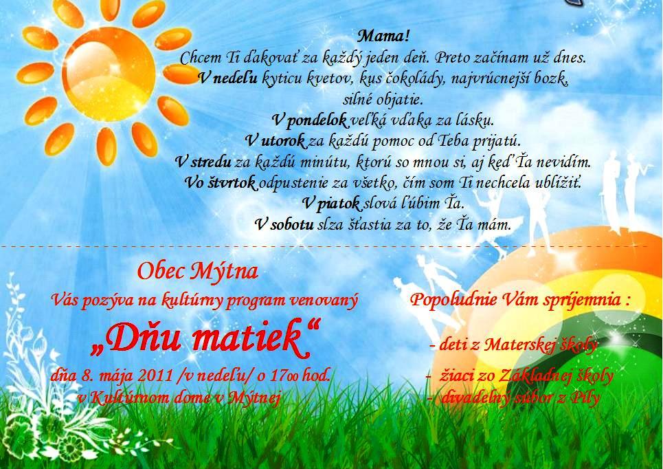 Fotogaléria Deň Matiek (24) Deň Matiek