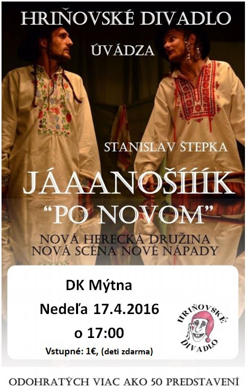 Fotogaléria Hriňovské divadlo - Jánošík 2016 (10) Hriňovské divadlo - Jánošík 2016